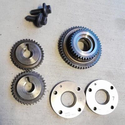 *PARA REPUESTOS* Árboles de levas, piñones y pernos Nissan VQ35DE 2003-2006 Máxima 350Z OEM Foto 1 de 4