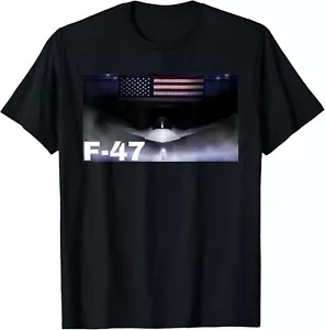 F47 Fighter Jet F-47 Jet Fighter Aircraft T-Shirt - Picture 1 of 5