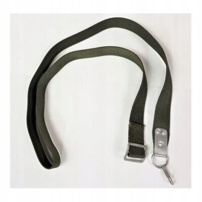 GENUINE POLISH ARMY MILITARY SLING FOR RIFLE GUN AK BELT STRAP-USED. - Image 1 of 4