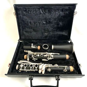 Vito Clarinet Case Musical Instrument Woodwind Band Untested - Picture 1 of 24
