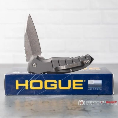 Cuchillo Hogue X1-MicroFlip 24162, aluminio gris caído, hoja Wharncliffe, nuevo Foto 1 de 4