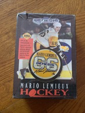 Sega Genesis Mario Lemieux Hockey With Puck T410 BRAND NEW!!