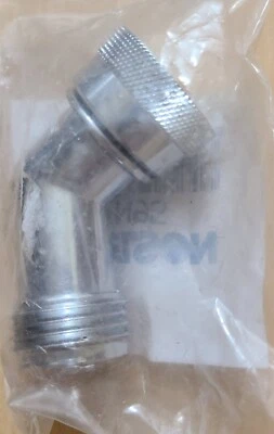 ¡Nuevo! ADAPTADOR DE CODO DE MANGUERA GIRATORIA NELSON, Conector de grifo, Nº de pieza N95C, Foto 1 de 4