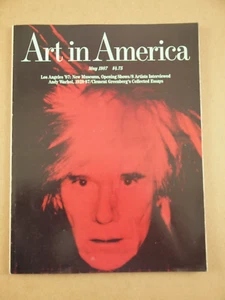 vintage ~ ART IN AMERICA Magazine, May 1987 ~ Andy Warhol on the cover, no label - Bild 1 von 7