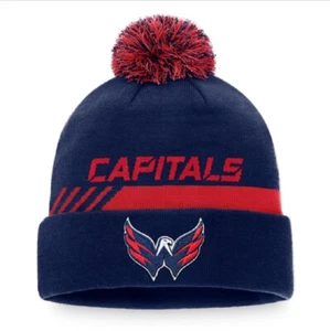 Washington Capitals Fanatics Marke authentisch Pro Team Umkleidekabine Bündchen Strick - Bild 1 von 2