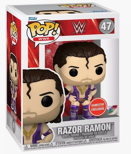Funko Pop WWE Razor Ramon 47 Chase – Vinyle Collection, édition Limitée