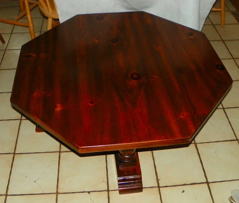 Solid Pine Old Tavern Octagon Coffee Table  (CT123) Cover