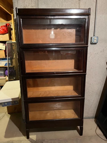 Antique Macey Barrister Stacking Sectional Bookcase (6 pieces) Cover
