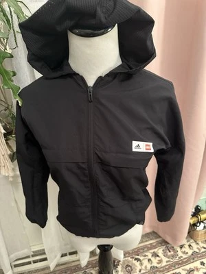 Producción limitada Lego Ninjago Ninja Sudadera con Capucha XS Negro con Dragón Adidas Niño Foto 1 de 4