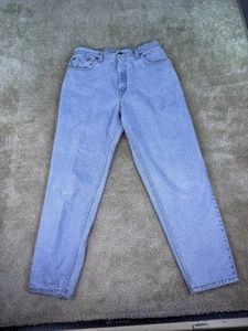 VTG Levis 550 Relaxed Fit Tapered Leg Mom Jeans Womens 12 Reg Y2K USA 90s C820 - Picture 1 of 13