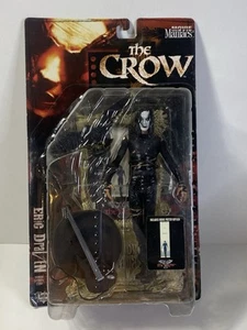 McFarlane Toys 1999 The Crow Eric Draven Action Figure Movie Maniacs NOS - Picture 1 of 24