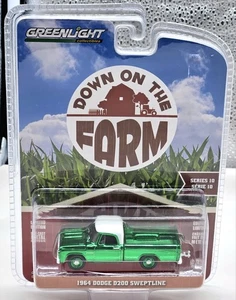Greenlight Green Machine '64 Dodge D200 Sweptline chromgrün - Bild 1 von 4