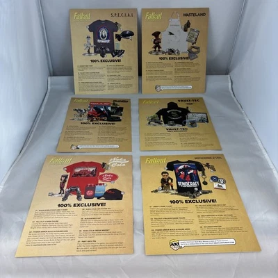 Tarjetas de caja de botín Fallout Bethesda excelente estado Foto 1 de 4