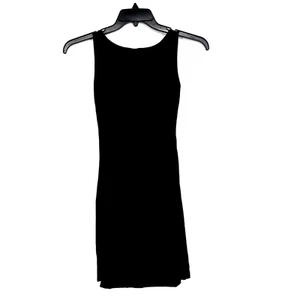 OGL Cooling Open Back Bandless Brami Mini Dress Size XS Black Lined Bra NWT - Picture 1 of 15
