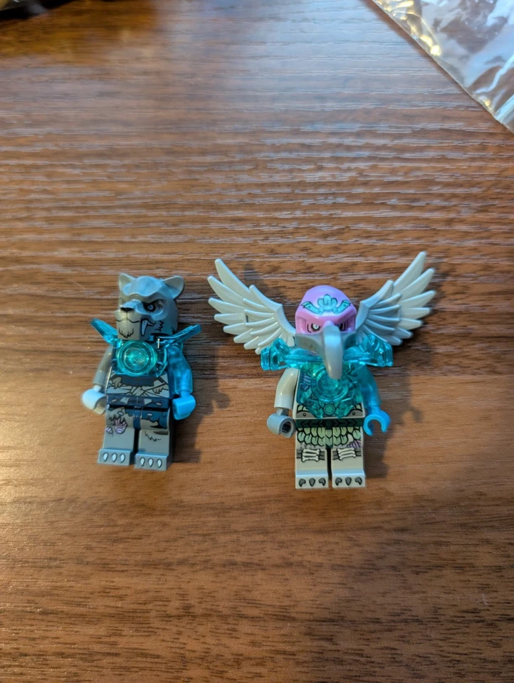 Minifigura Lego - Legends Of Chima Vardy And Stealthor - Imagem 1 de 2