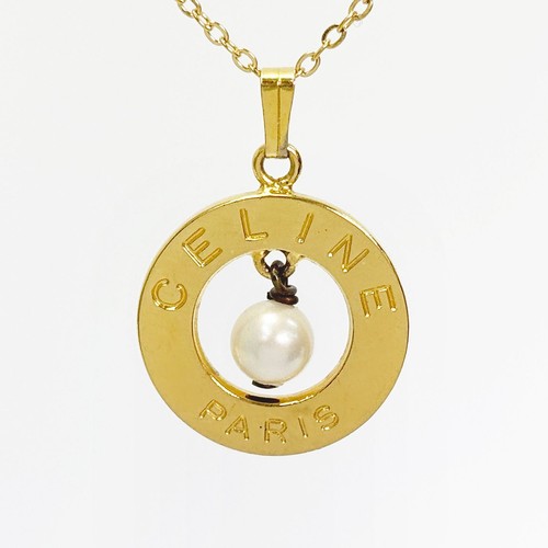 Collana con ciondolo in oro Celine 5VCEA32353 136219688