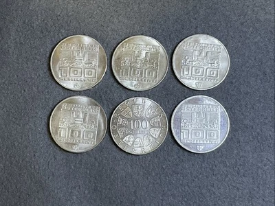 5.1 Oz Silver Coin Lot  .640 Silver  (CB5) - Image 1 of 2