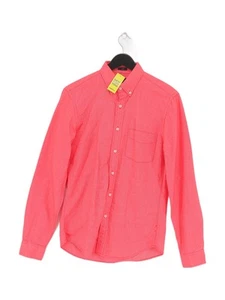 J. Crew Men's Shirt S Red 100% Cotton Basic - Picture 1 of 5