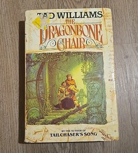 The Dragonbone Chair -Tad Williams HC /DJ 1988 Memory Sorrow & Thorn Book 1 - Picture 1 of 10