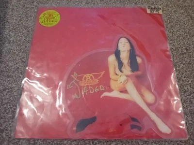 Aerosmith - Jaded  7" Picture Disc Vinyl Record VG+ - Image 1 of 3