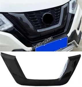 Carbon Fiber ABS Front Grille Grill Fram Trim For Nissan Rogue X-Trail 2017-2020 - Picture 1 of 4