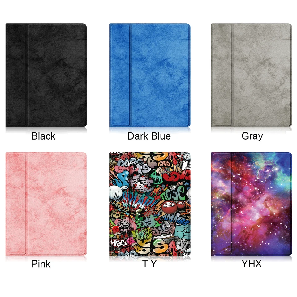 Folding PU Leather Case For PocketBook PB970 Tablet Stand Cover Protector - Image 1 of 1