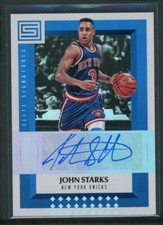 2017-18 JOHN STARKS AUTO PANINI STATUS ELITE SIGNATURES AUTOGRAPHS