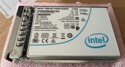 Dell RT7ND Intel DC P4610 Series 1.6TB 2.5in NVMe/PCIe SSD 0RT7ND SSDPE2KE016T8 - Image 1 of 2
