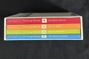 Hooked on Phonics Master Reader Strange Museum Book Set (4 Books) with Case - Picture 1 of 4