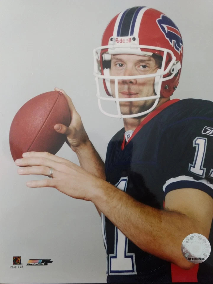 FOTO DE ESTUDIO DREW BLEDSOE Buffalo Bills NFL 8X10  Foto 1 de 1