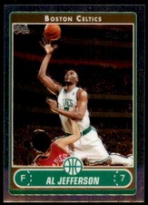 2006-07 Topps Chrome Al Jefferson Basketball Cards. #7