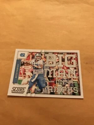 2017 Score Mitch Trubisky Big Man On Campus Rookie Free Shipping - Image 1 of 3