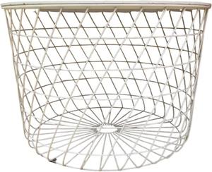 Brand New IKEA KVISTBRO White Storage Table Side Table 61 cm (24 ") 503.222.39 - Picture 1 of 8