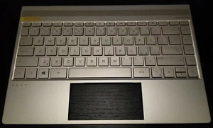 HP ENVY 13 928502 928503 928504 928505 Podstawa obudowy + klawiatura Palmrest - Zdjęcie 1 z 33