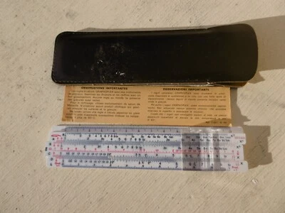 Règle à calcul de poche GRAPHOPLEX   612 (NEYRPIC GRENOBLE ) - Photo 1/4