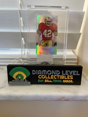 2011 ETOPPS ALLEN AND GINTER SUPER BOWL CHAMPIONS #21 RONNIE LOTT /799 ENCASED - Image 1 of 4