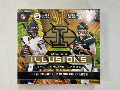 2021 Panini Illusion Football Factory Sealed Hobby Box NEW! - Image 1 of 2