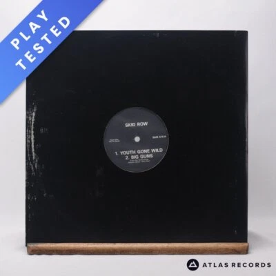 Skid Row Youth Gone Wild A-1 B-1 Promo 12" Single Vinyl Record SAM 519 - VG+ - Image 1 of 4