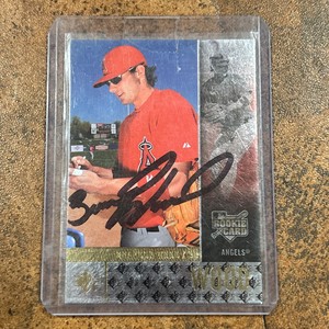 Brandon Wood 2007Sp Rookie Edition Baseball On Card Auto