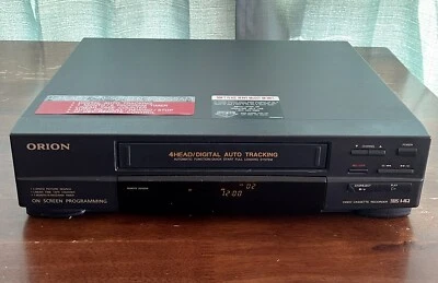 ORION VR0401 VHS VCR Recorder TESTED & WORKING *FAST FREE SHIP* - Image 1 of 4