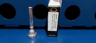 Bach Custom Standard Series 1 1/4 C Trumpet mouthpiece 351 1FC - Throat 26 - Immagine 1 di 3