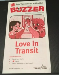 The Buzzer BC TRANSIT Translink Bus Feb 2019 Vancouver BC Canada Newsletter - Bild 1 von 2