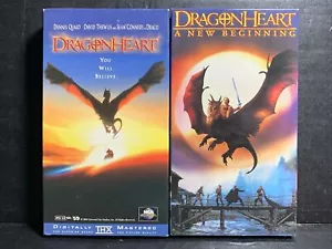 Dragonheart VHS (Double Feature) - Picture 1 of 6