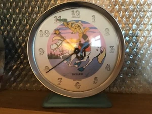Vintage Bayard Lucky Jim Alarm Clock France 1971 - Picture 1 of 6