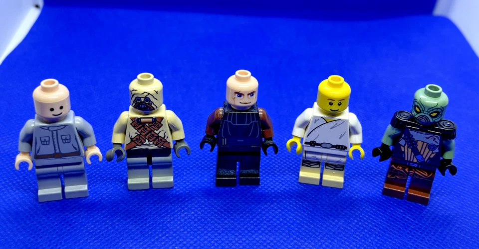 Lego Starwars Minifigure Lot (5) Figures - Anakin + Luke Skywalker + Embo + More - Image 1 of 3