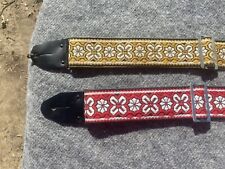 2 Very clean 1960's 1970s Ace Vintage straps Dylan Hendrix Page for sale