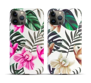 Custodia telefono Flower per Apple iPhone 13 / 13 Pro / 13 Pro Max morbida TPU back cover - Foto 1 di 14