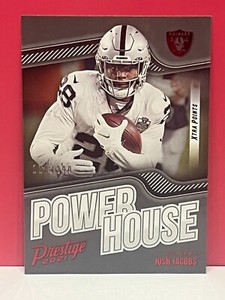2021 Panini Prestige Josh Jacobs SP Power House Xtra Points Red 120/299 J-453