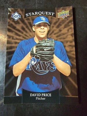 2009 Upper Deck Starquest Silver Common #SQ-37 David Price  - Image 1 of 2
