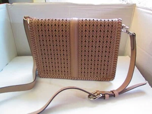 NWT $395 Brighton Odette  Crossbody Leather Flap Bag Original Box & Duster Bag - Picture 1 of 10
